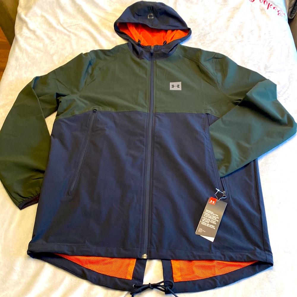 BNWT UNDER ARMOUR SPORTSTYLE FISHTAIL JACKET MENS L